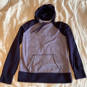 Nike Therma-Fit Hoodie in Purple